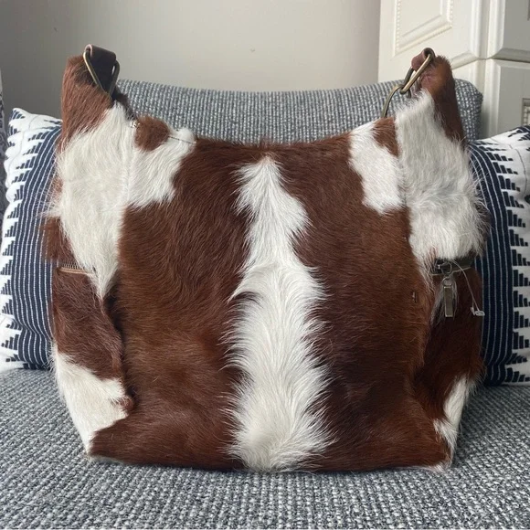 100% Cowhide Shoulder Bag - Picture 16 of 17